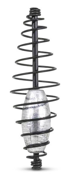 Sänger Futterspirale schwarz 90mm / 45g