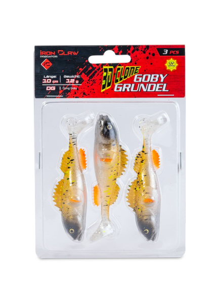 Sänger Iron Claw 3D Clone Goby Grundel DG 10cm