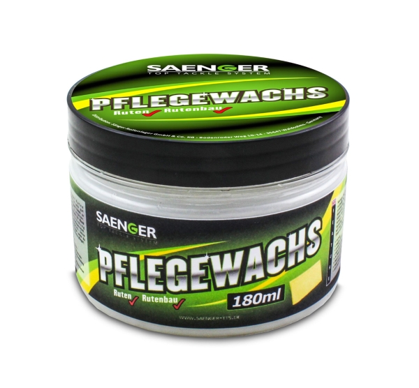 Sänger Ruten Pflegewachs mit Tuch 180ml