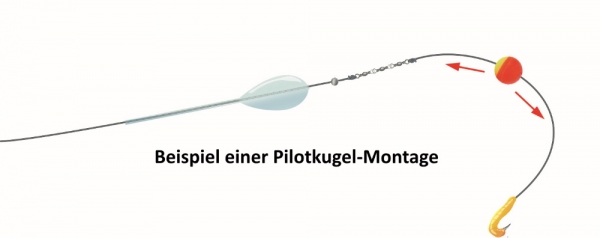 Balzer Trout Attack Pilotkugeln Oval XXL 30 x 12mm