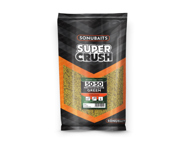 Sonubaits Supercrush 50:50 Method and Paste Green