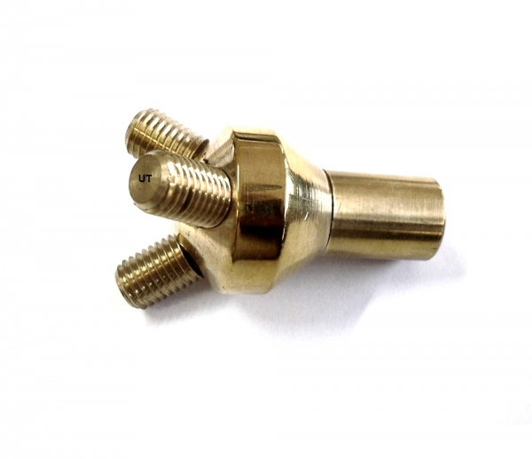 Das Fängt Dreibein Messing Adapter