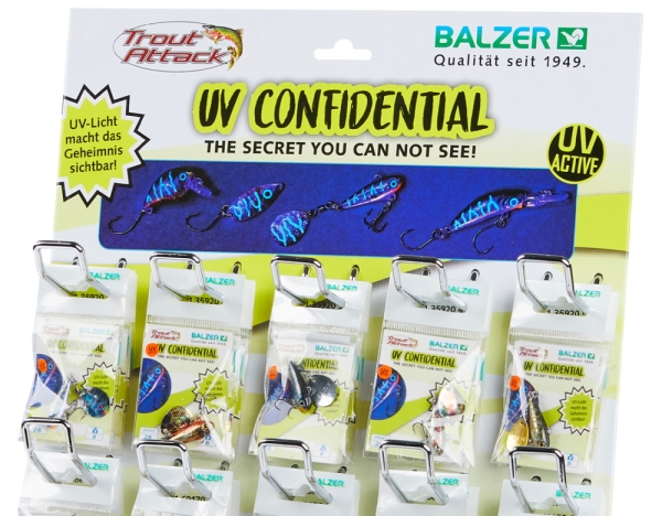 Balzer Trout Attack UV Confidential Spin Buddy Set