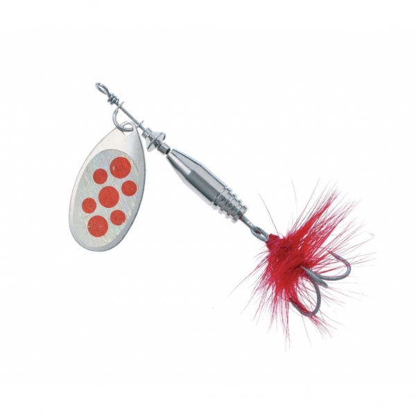 Balzer Colonel Classic Standard Spinner Silber Rote Punkte