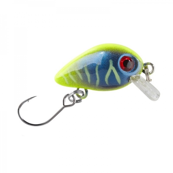 Balzer Trout Attack Wobbler "Trout Crank" Gelb Blau