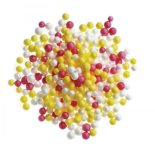 Balzer Styropor Kugeln sortiert