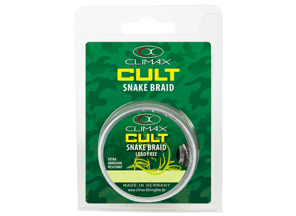 Climax Cult Carp Snake Braid Silt 40lb