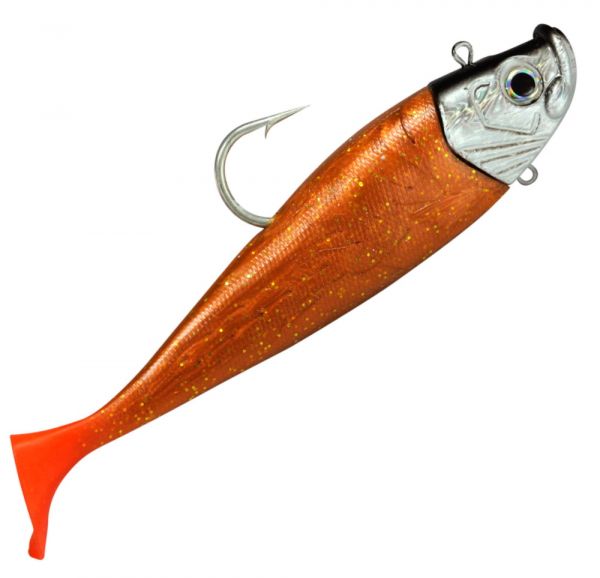 Eisele Gummifisch Hörminator Orange Glitter 22cm