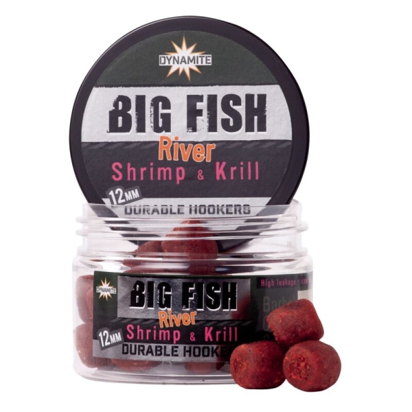 Dynamite Baits Big Fish River Durable Hook Pellets Shrimp & Krill