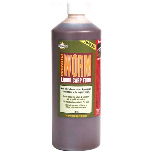 Dynamite Baits Carp Food Liquid Worm