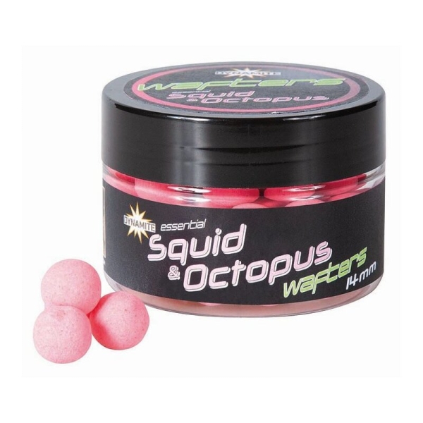 Dynamite Baits Fluro Wafters Squid & Octopus 14mm