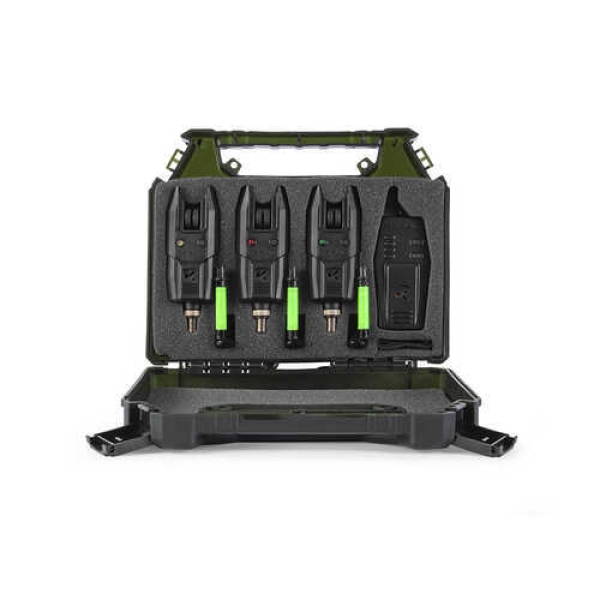 Korum KBI-R 3-Rod Alarm Bissanzeiger Set
