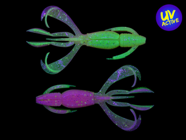 Keitech Crazy Flapper Electric Chicken UV (BA-Edition) 2.8" 7cm