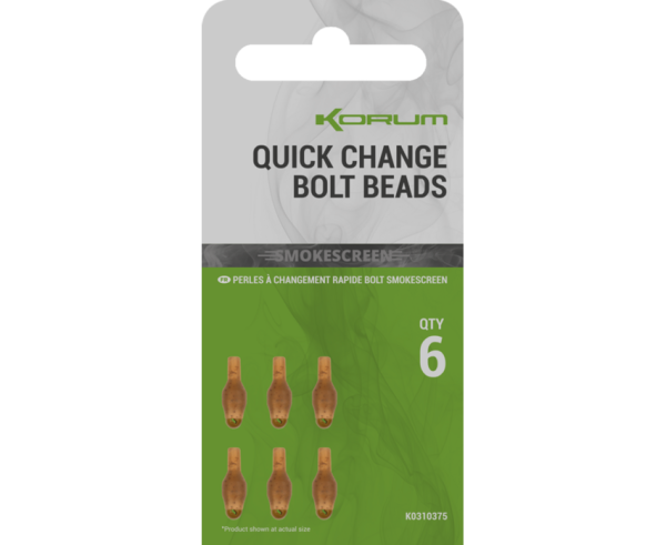 Korum Smokescreen Quick Change Bolt Beads