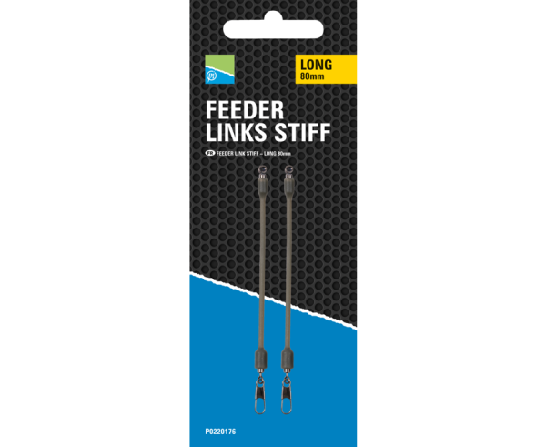 Preston Feeder Links Stiff Long 80mm