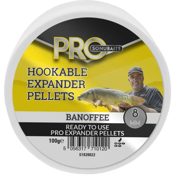 Sonubaits Pro Hookable Expander Pellets Banoffee