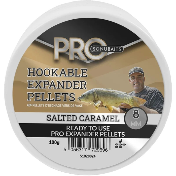 Sonubaits Pro Hookable Expander Pellets Salted Caramel
