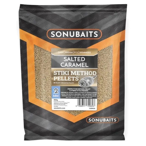 Sonubaits Stiki Method Pellets Salted Caramel